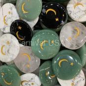 Moon & Star Totem Stone