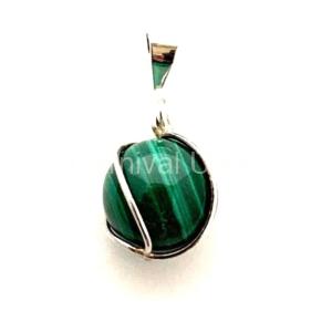Malachite Ball Pendant
