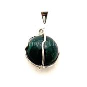 Bloodstone Ball Pendant