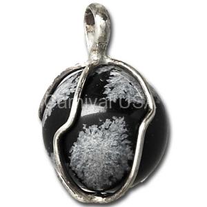 Snowflake Ball Pendant