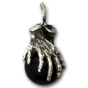 Onyx D. Hand Ball Pendant