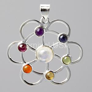 Chakra Mandala Pendant