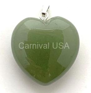 Aventurine Heart Pendant