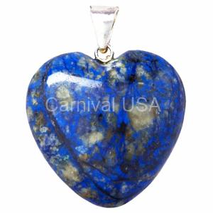 Azurite Heart Pendant