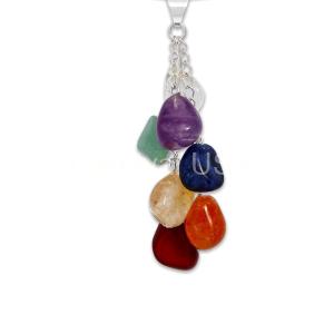 Silver Plated Chakra Pendant