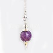 Amethyst Sphere pendulum
