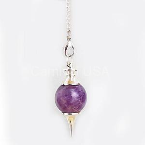 Amethyst Sphere pendulum