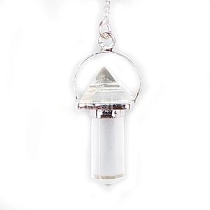 Clear Quartz pyramid Pendulum