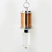 Clear Quartz & Copper Pendulum