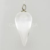 Clear Quartz Teardrop Pendulum