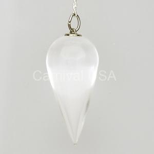 Clear Quartz Teardrop Pendulum