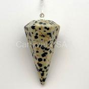 Dalmatian Jasper Pendulum