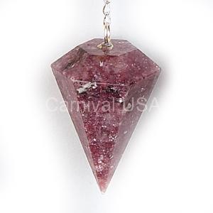 Lepidolite Pendulum