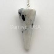 Rainbow Moonstone Pendulum