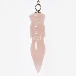 Rose Quartz Egyptian Pendulum