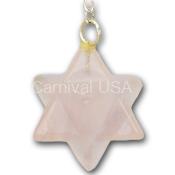 Rose Quartz Merkaba Pendulum