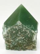 Aventurine Points Cut Base/Polished Top