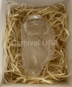 Clear Quartz LG Point In A Gift Box