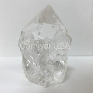 Clear Quartz Points Cut Base/Polished Top