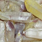 Lithium Quartz points (1/4 pound)