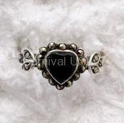 Marcasite Heart Ring
