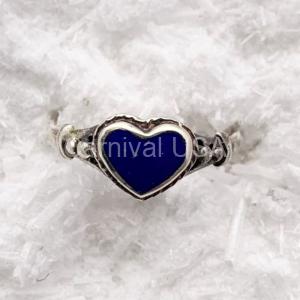 Lapis Heart Ring