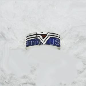 Lapis-Garnet Ring