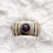 Palladium Amethyst Ring-8