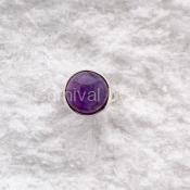 Sterling Silver Amethyst Ring