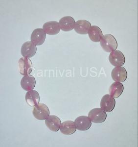 Rose Quartz Free-Form Bracelet