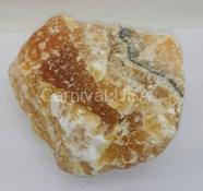 Orange Calcite Rough FIST SIZE