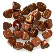 Red Goldstone Rune Set