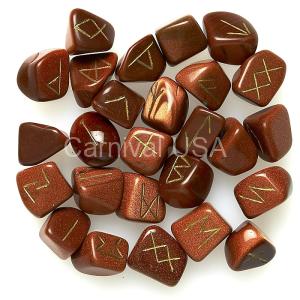 Red Goldstone Rune Set
