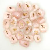Rose Quartz Rune Set