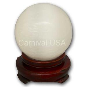 Selenite Sphere 2