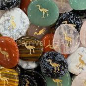 Crane Totem stone