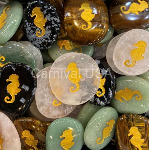Sea Horse Totem Stone