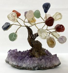 Mix Stones Tree Bonsai Clay Trunk SM Size