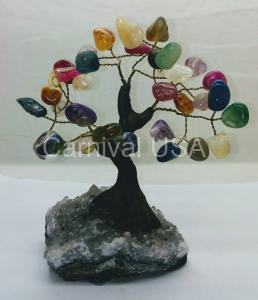 Mix Stones Tree Bonsai Clay Trunk XXLG Size