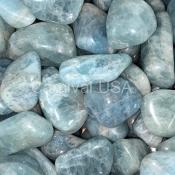 Aquamarine AA Tumbled Stones (1/4 LB)