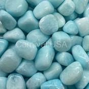 Blue Aragonite Tumbled Stones