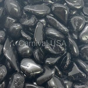 Black Tourmaline B grade Tumbled Stones (Small)