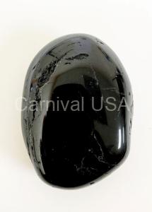 BLACK TOURMALINE TUMBLED XLG