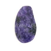 Charoite Palm Stone-XL