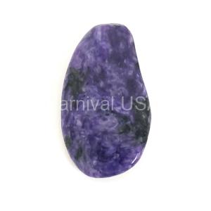 Charoite Palm Stone-XL