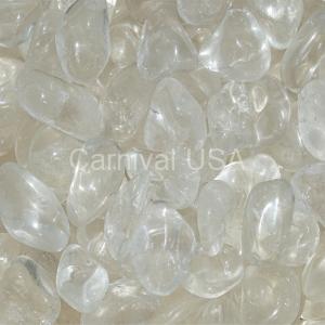 Clear Quartz AA Tumbled Stones SMALL SIZE