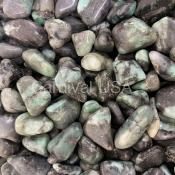 Emerald A/B Tumbled Stones-SM
