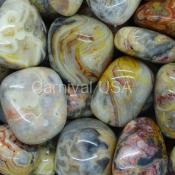 Lace Agate Tumbled Stones