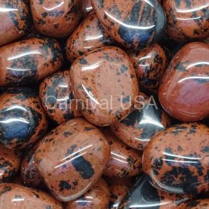 Mahogany Obsidian Tumbled Stones