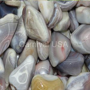 Pink Botswana Agate Tumbled Stones Large